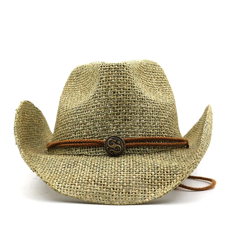 Chapeau Paille avec Cordon