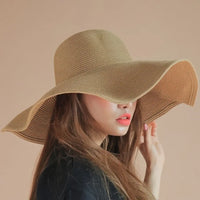 Thumbnail for Chapeau Femme Paille Capeline
