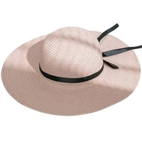 Thumbnail for Chapeau Inscription Sequins en Paille