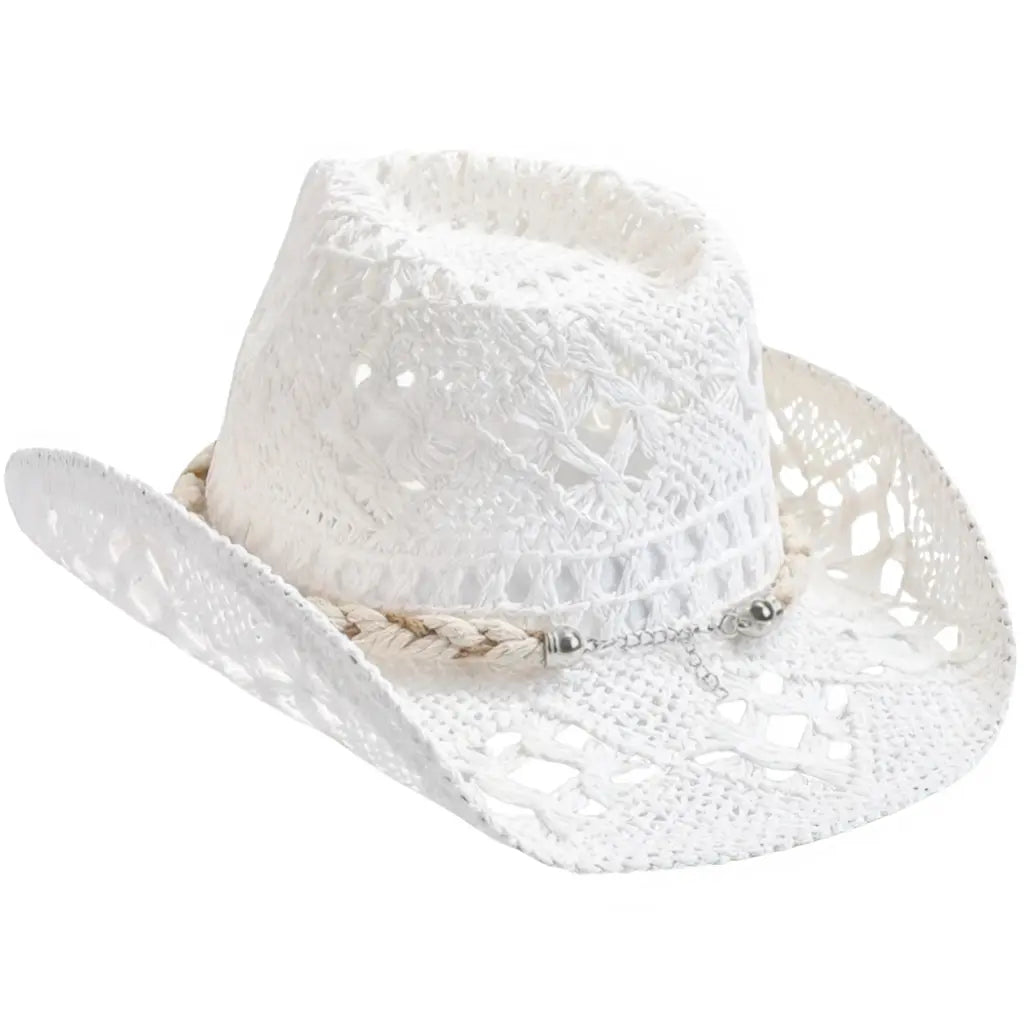 Chapeau Paille Cowgirl
