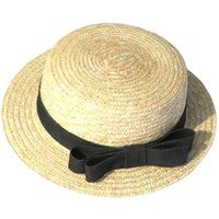 Thumbnail for Chapeau de Mariage Paille Enfant