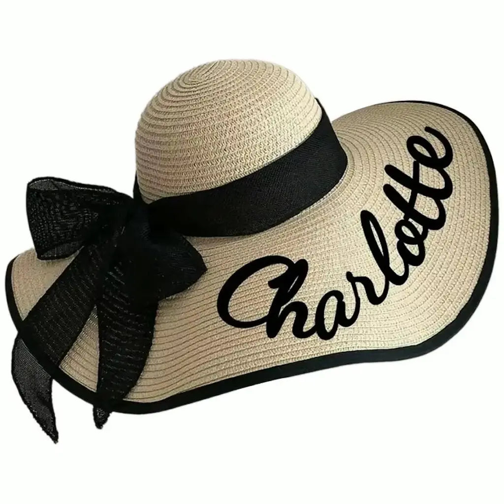 Chapeau de Paille Capeline Personnalisé