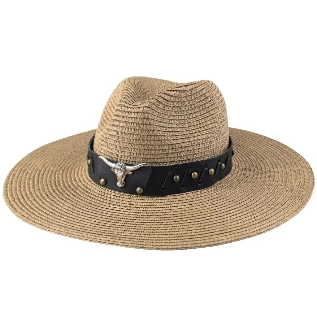Chapeau de Paille Homme Large Bord