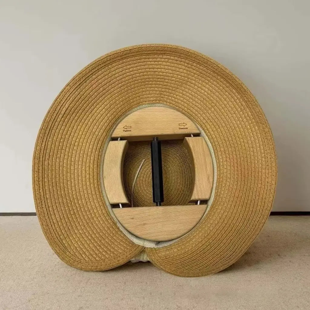 Élargisseur de chapeau réglable maintenant la forme d'un chapeau de paille