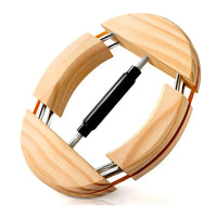 Thumbnail for Élargisseur de chapeau en bois à quatre segments avec vis centrale réglable