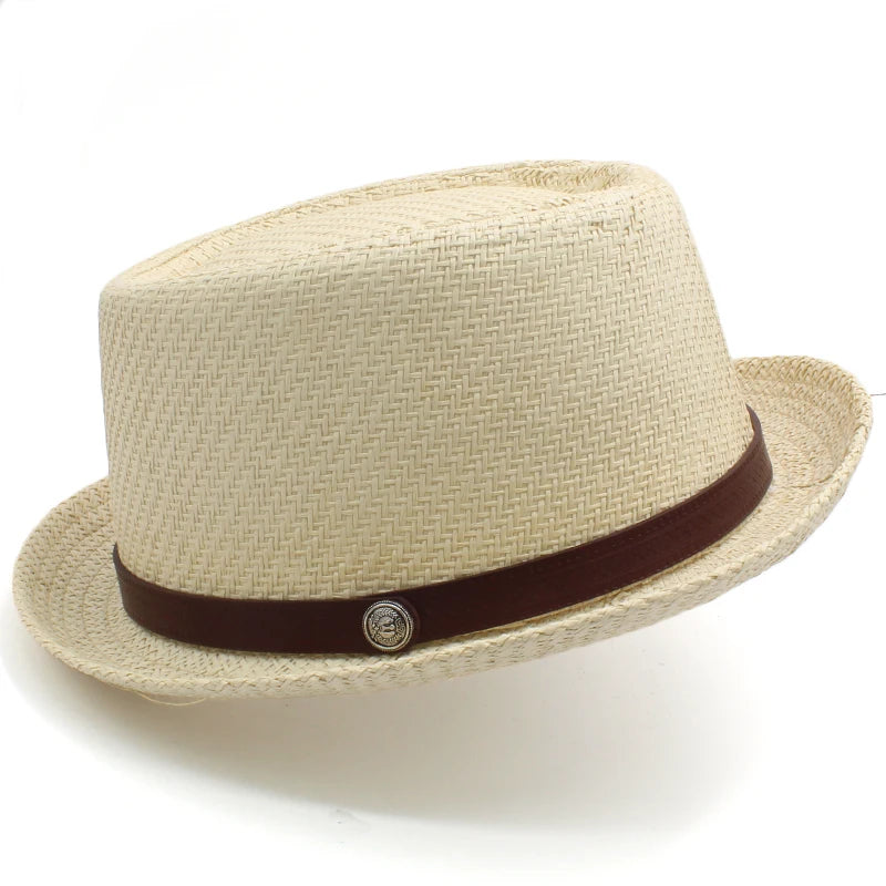 Chapeau De Paille Pork Pie Homme