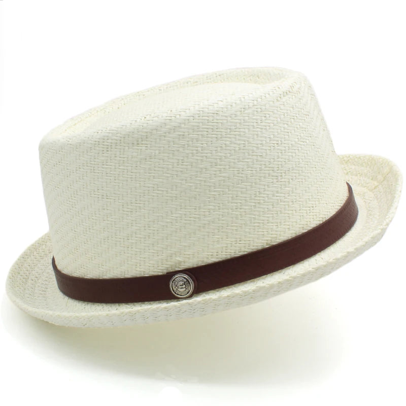 Chapeau Paille Homme Pork Pie