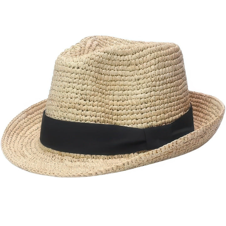 Chapeau De Paille Panama - Large Bord Protection Solaire UPF 50+ - Réglable Unisexe - Style Cow-boy Jazz Hip-hop - 6
