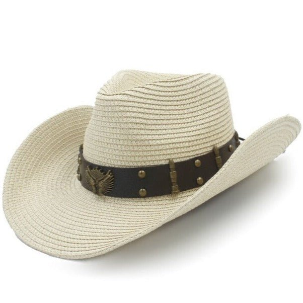 NOUVEAU CHAPEAU DE COWBOY BLEU ZIGZAG #111 Western Rodeo Ranch Chapeaux NOUVEAU CHAPEAU DE COWBOY BLEU ZIGZAG #111 Western Rodeo Ranch Chapeaux