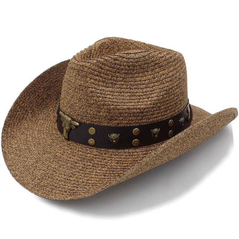Chapeau de Paille Cowboy Homme