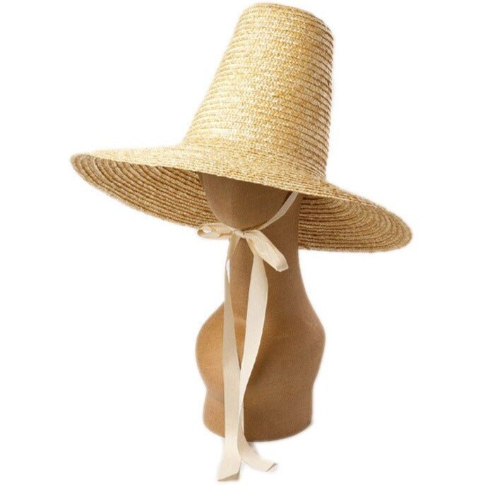 chapeau de paille femme original