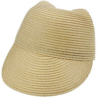 Visière Femme casquette de paille Anti UV Visière Femme casquette de paille Anti UV