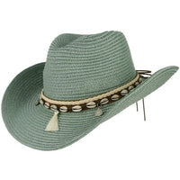 Thumbnail for chapeau cowboy femme en paille