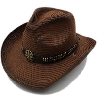 Thumbnail for chapeau de cowboy paille femme