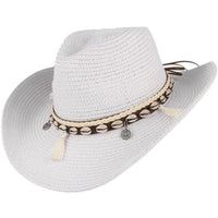 Thumbnail for chapeau de cowboy femme paille