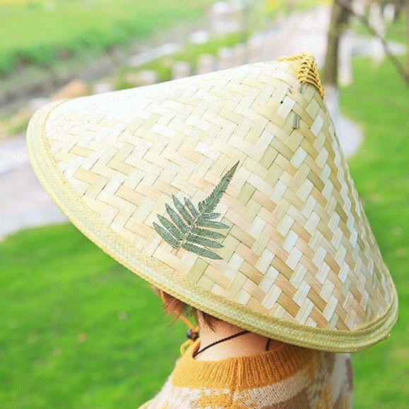 chapeau paille japonais