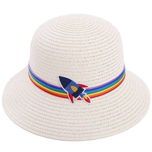 Chapeau Cloche Enfant Paille