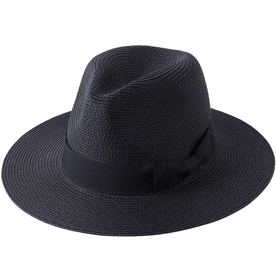 Chapeau De Paille Traveller Lierys - Chapeau Soleil Été Léger Protection UV Bandeau Cuir