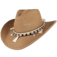 Thumbnail for chapeau cowboy femme paille