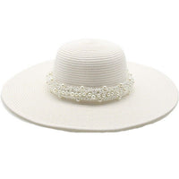 Thumbnail for chapeau de paille perles