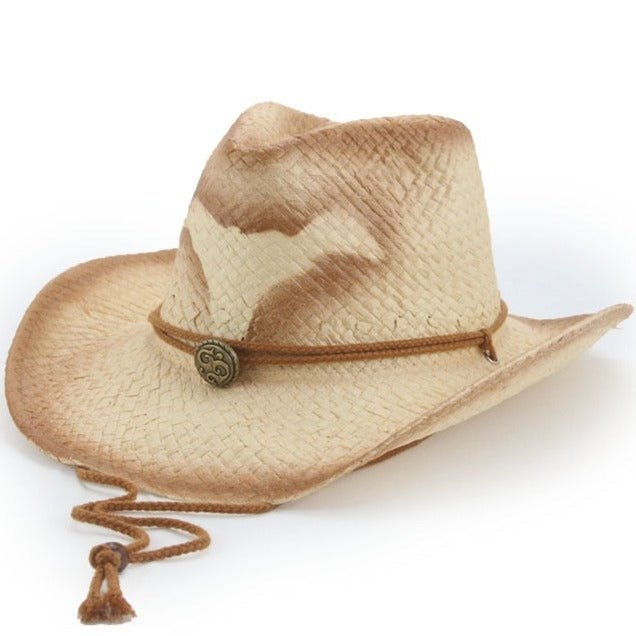 Chapeau De Paille Style Cowboy