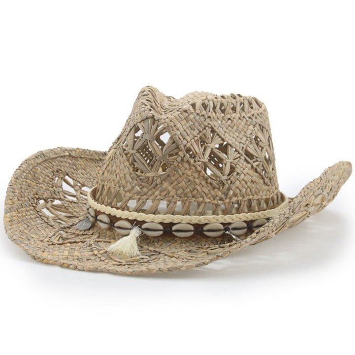 Chapeau Cowboy Paille Femme