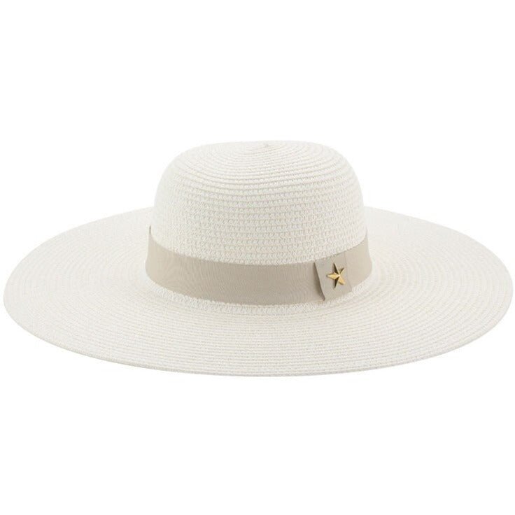 chapeau de paille large bord femme
