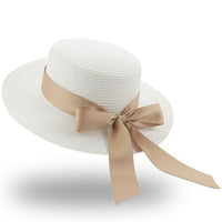 Thumbnail for chapeau paille femme pour mariage