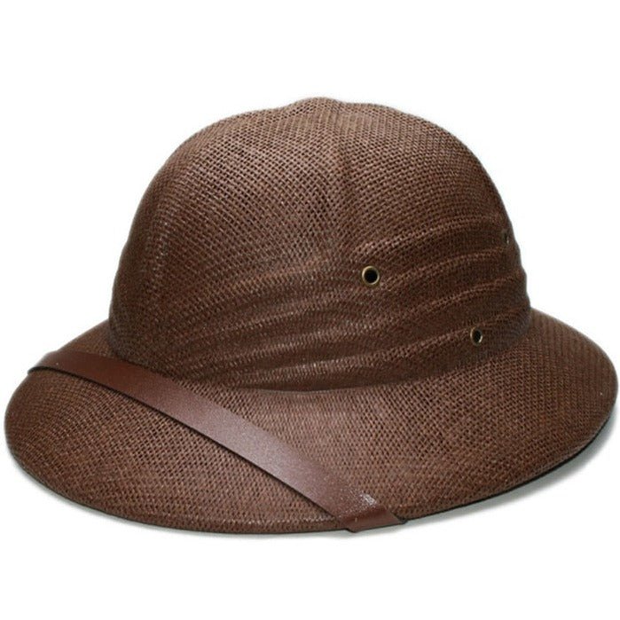chapeau paille modèle explorateur safari