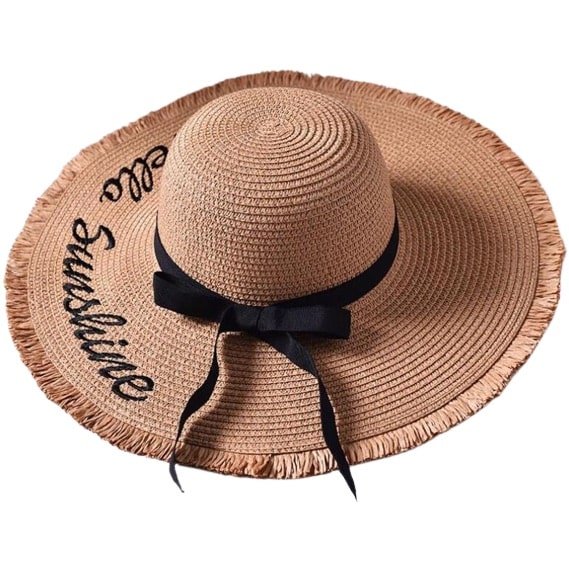 Chapeau De Paille Hello Sunshine