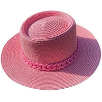 Thumbnail for chapeau femme paille couleur